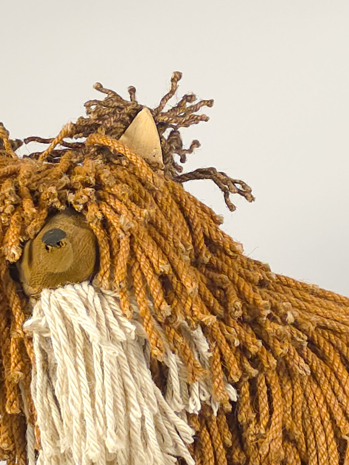 The "Cliffside Fox" Rope Sculpture