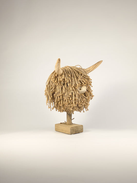 The "Highland Head" Rope Sculpture