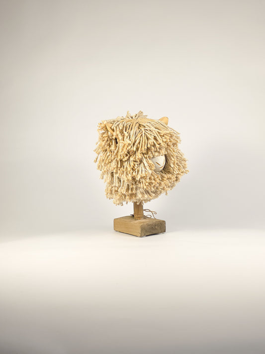 The "White Cliff" Rope Sheep Head