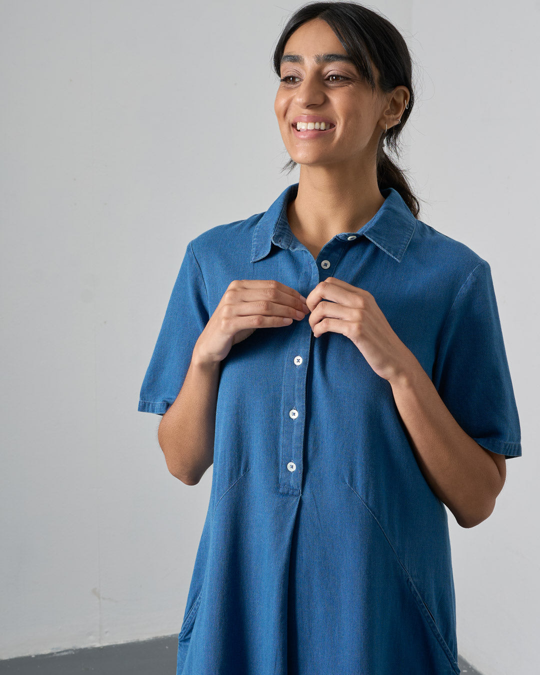 The 'Everyday' Denim Shirt Dress