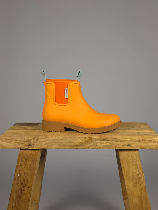 Merry People Bobbie Boots - Sherbet Orange