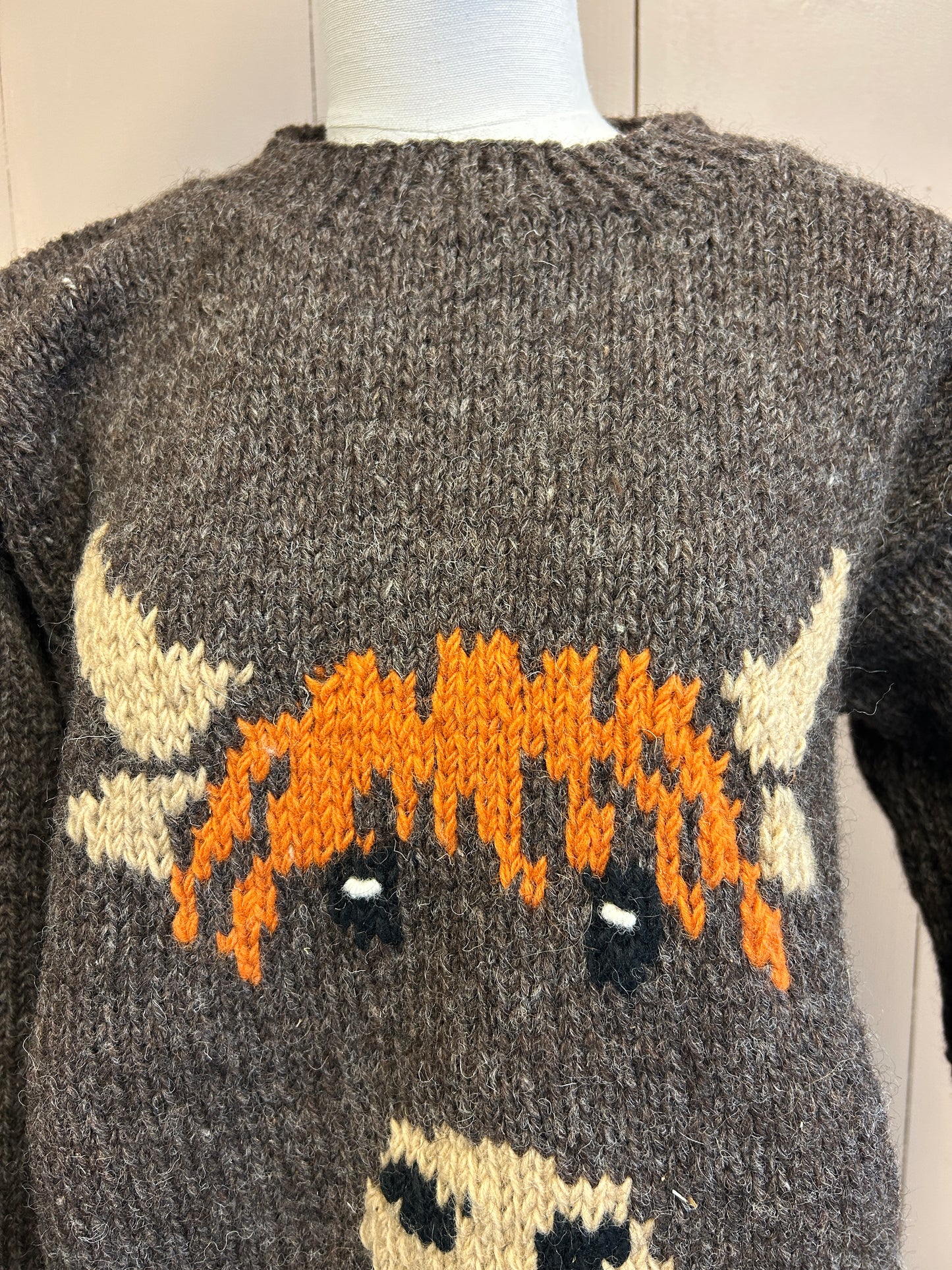 Highland Cow wool Sweater