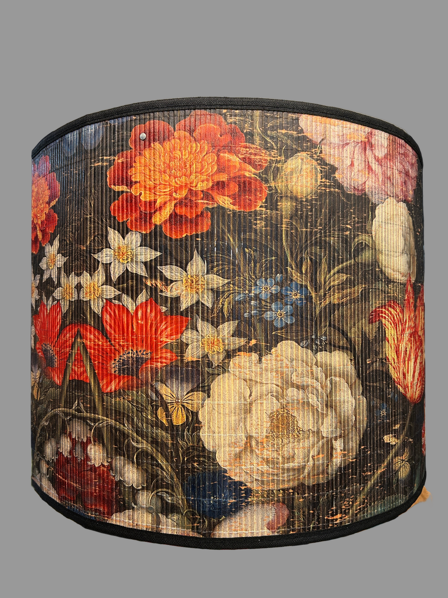 Bamboo Lampshade Floral