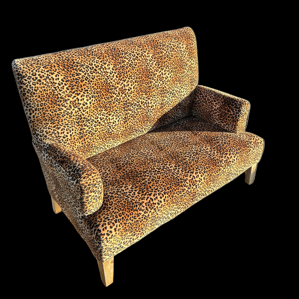 Leopard Print Sofa