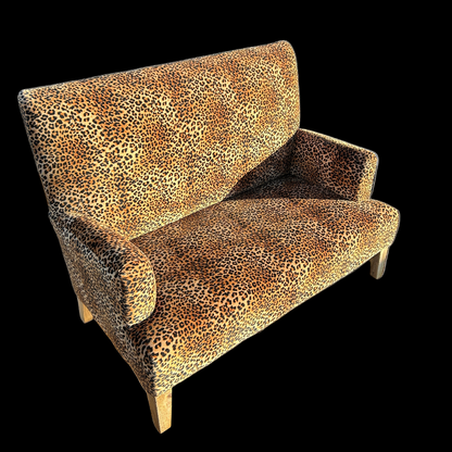 Leopard Print Sofa
