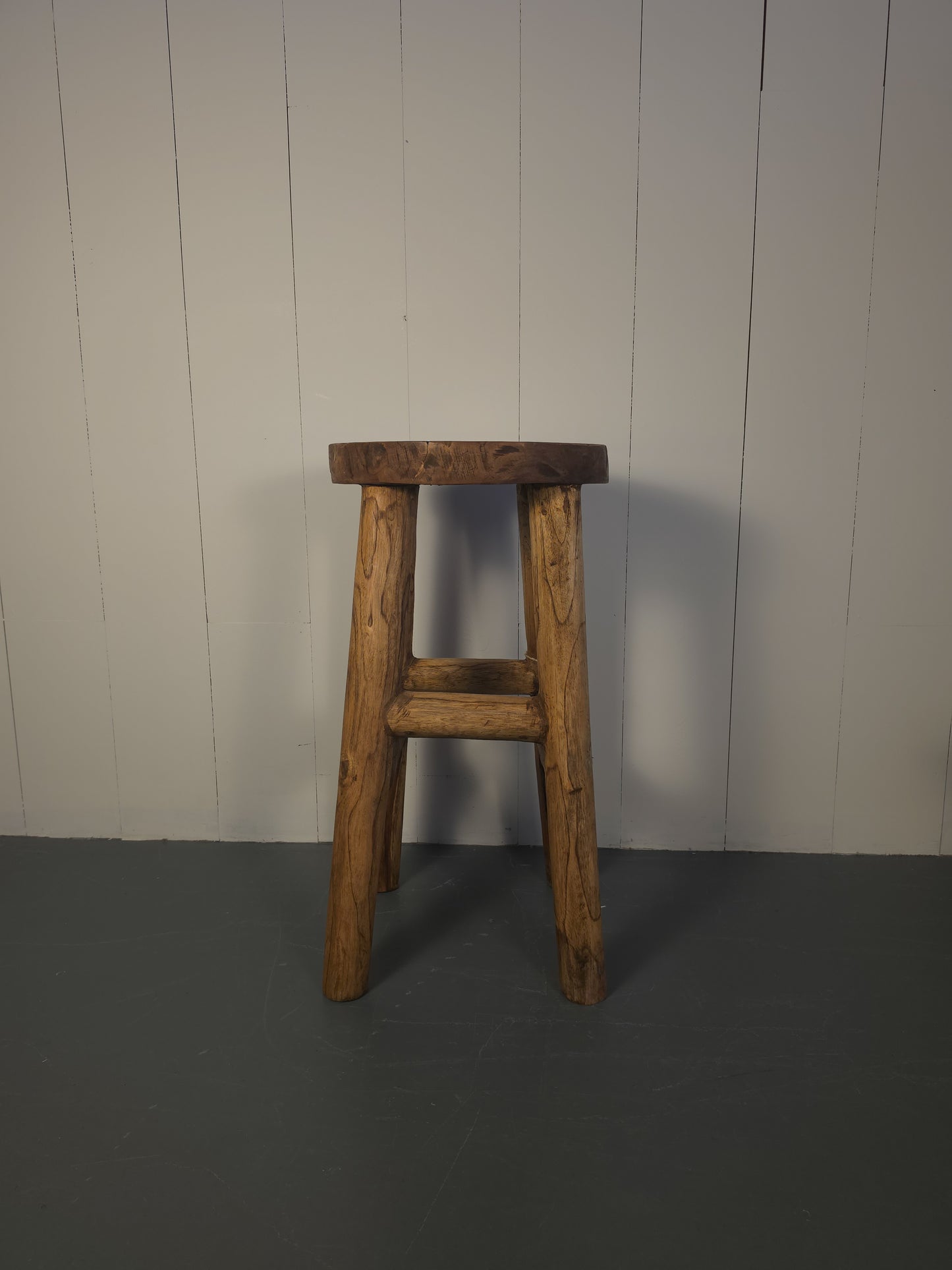 Solid Teak Wood Bar Stool