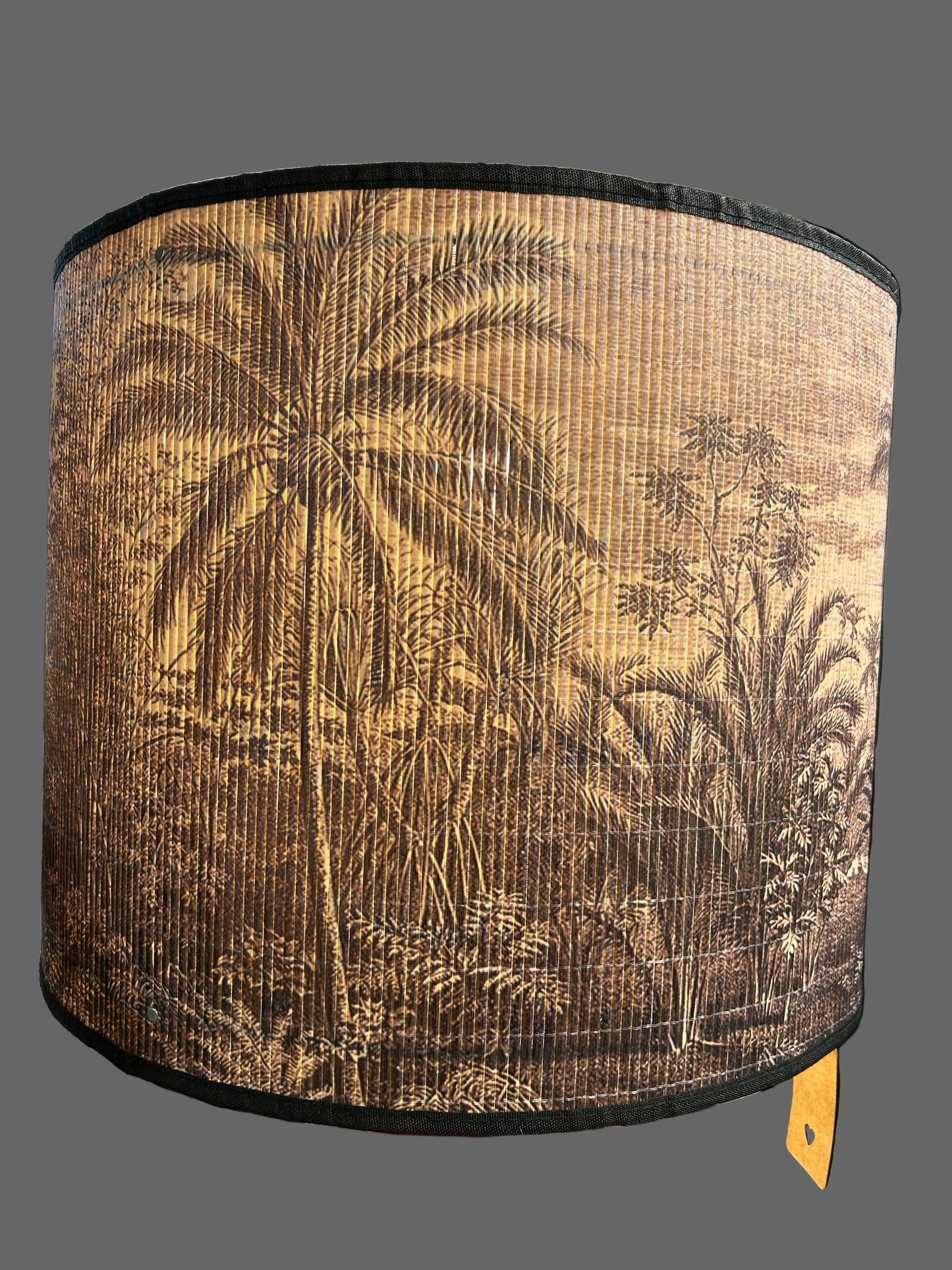 Bamboo Lampshade Tropical