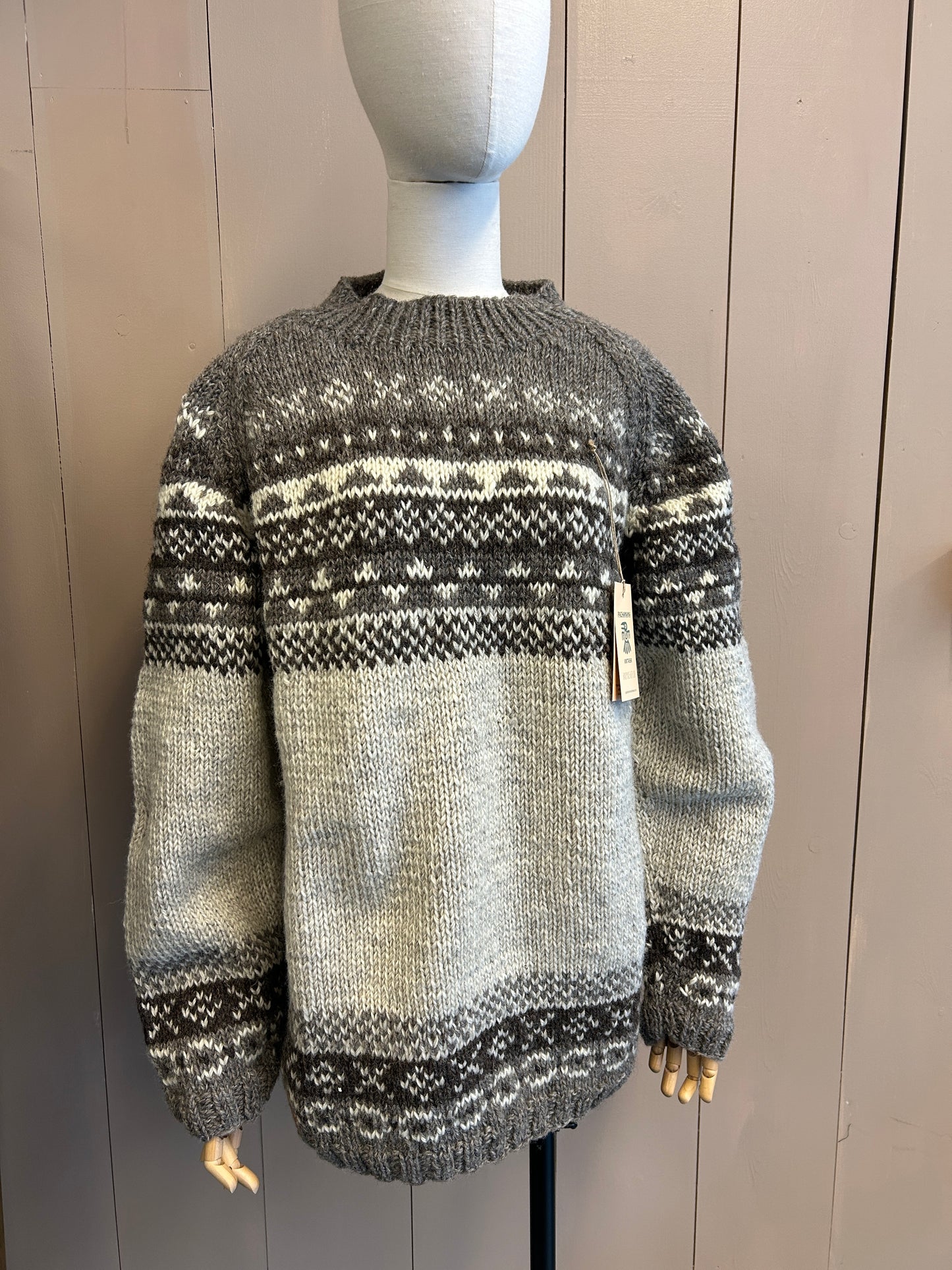 Classic Fair isle Wool Sweater