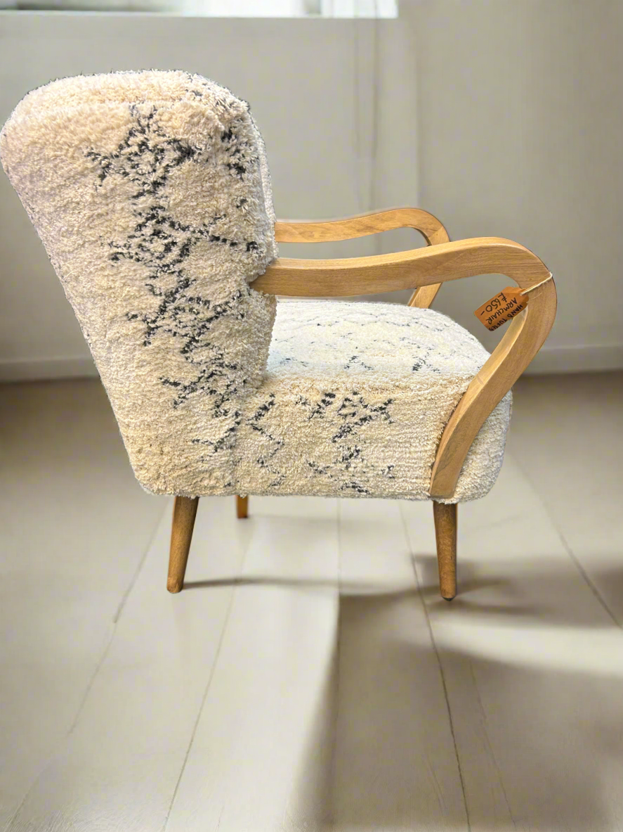 Hand Tufted Armchair