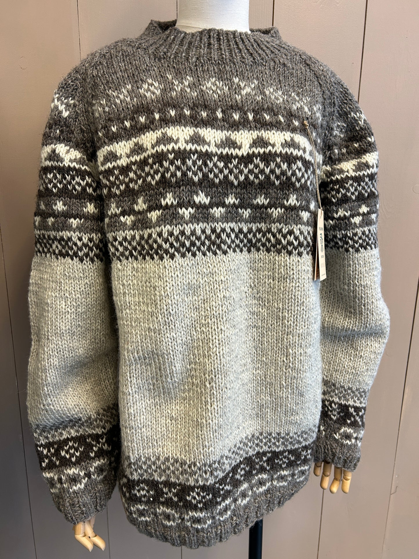 Classic Fair isle Wool Sweater