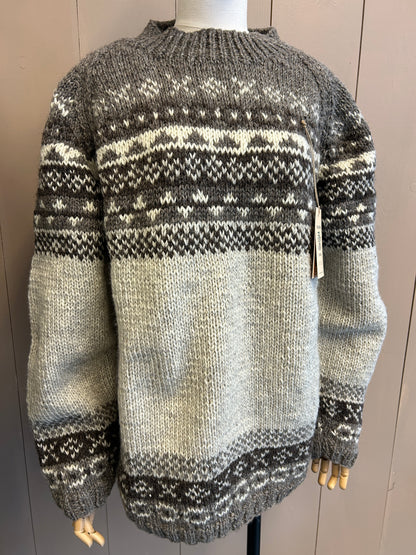 Classic Fair isle Wool Sweater