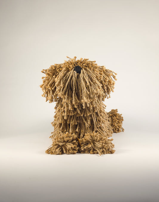 The "Beer Beach" Rope Dog - Sandy Shore Edition