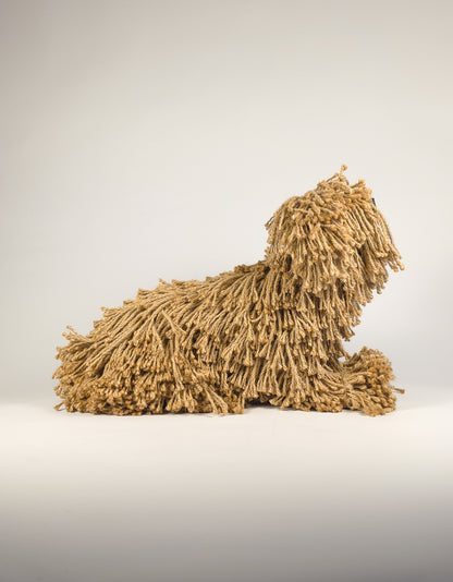 The "Beer Beach" Rope Dog - Sandy Shore Edition