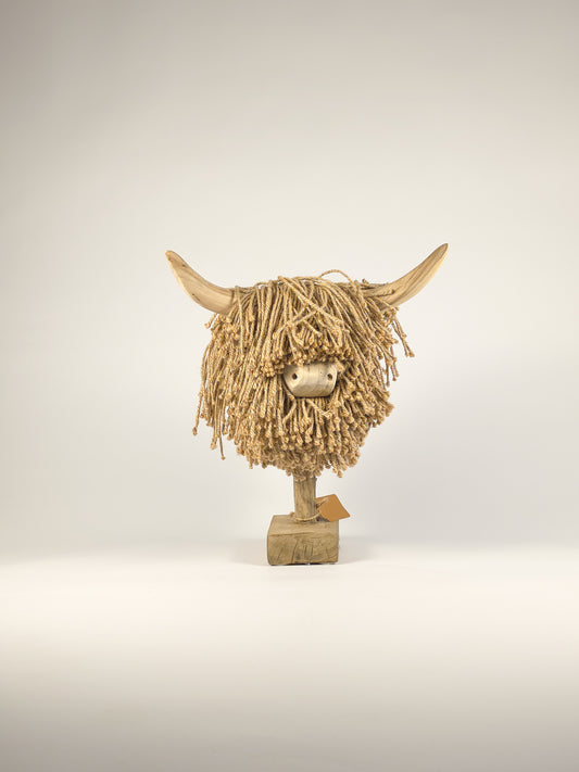 The "Highland Head" Rope Sculpture