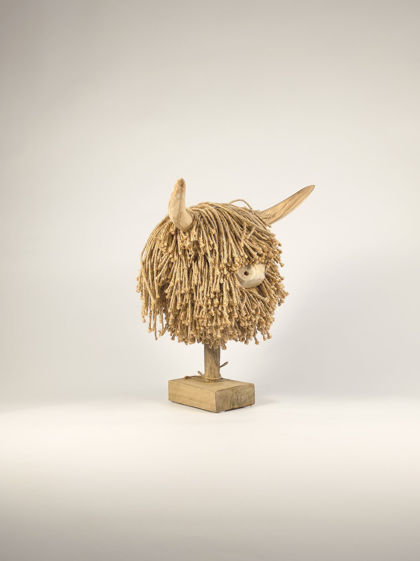 The "Highland Head" Rope Sculpture