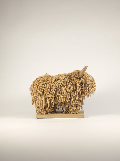 The Shaggy "Shoreline" Highland Cow