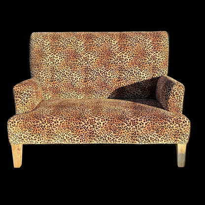 Leopard Print Sofa