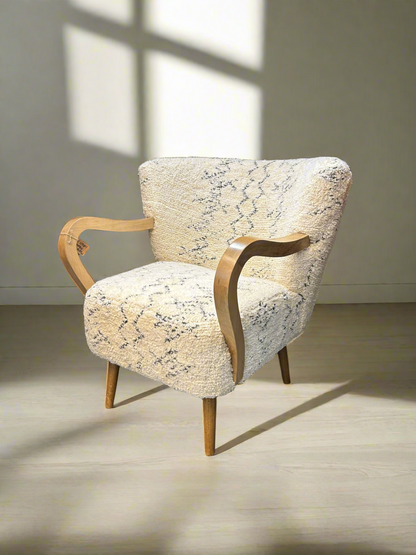 Hand Tufted Armchair
