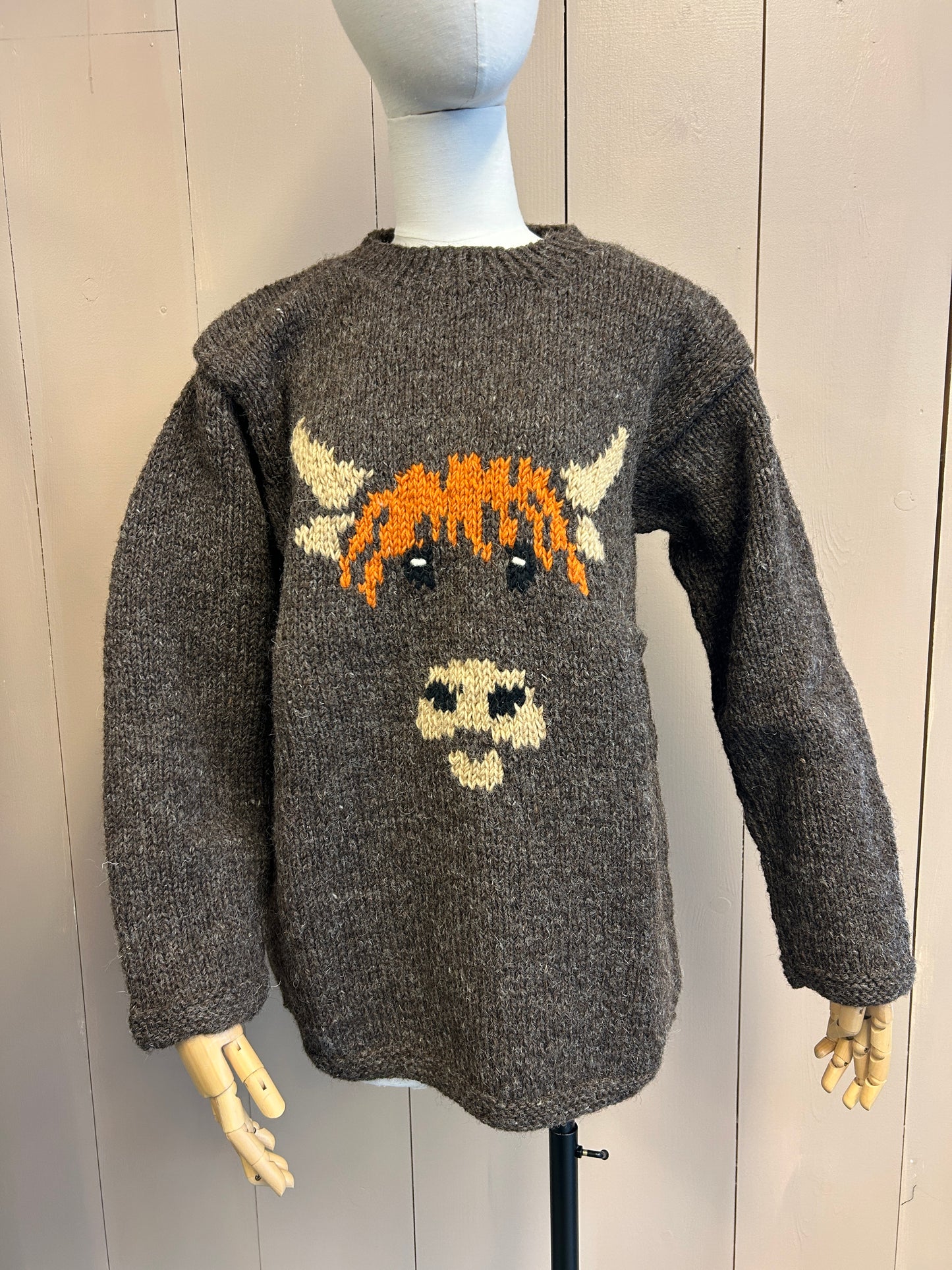 Highland Cow wool Sweater