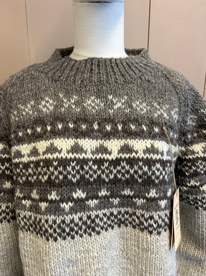 Classic Fair isle Wool Sweater