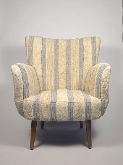 The Beer Beach Striped Armchair