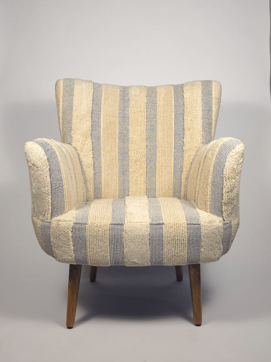 The Beer Beach Striped Armchair