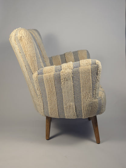 The Beer Beach Striped Armchair