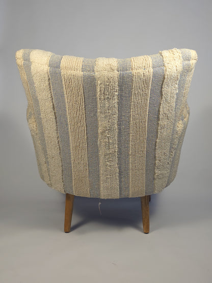 The Beer Beach Striped Armchair