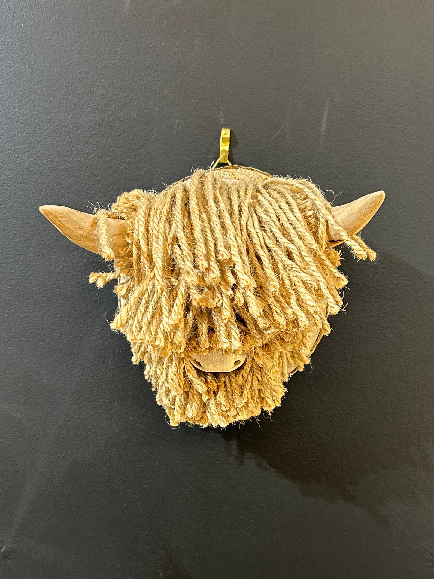 Small Highland Cow wall plaque