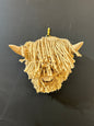 Small Highland Cow wall plaque