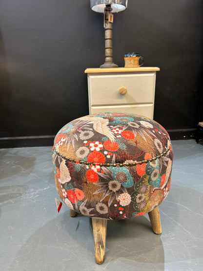 Crane Footstool