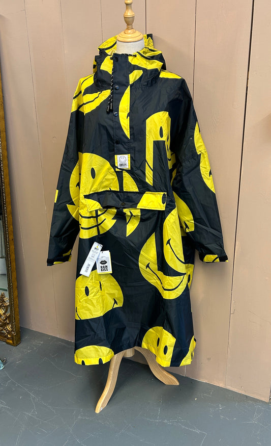 Smiley Rain Poncho