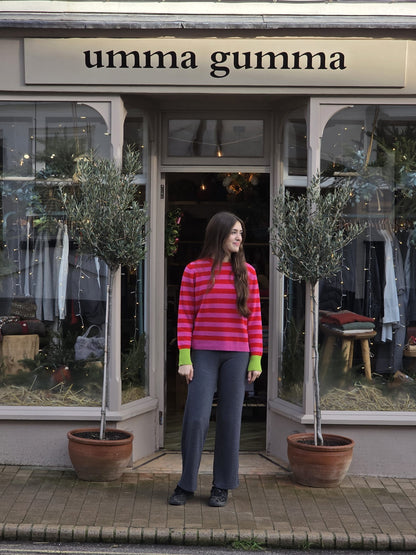 Eribe Stobo Fairisle Reversible Sweater