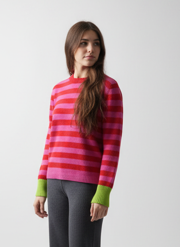 Eribe Stobo Fairisle Reversible Sweater