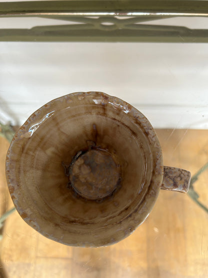 Tan coffee cup