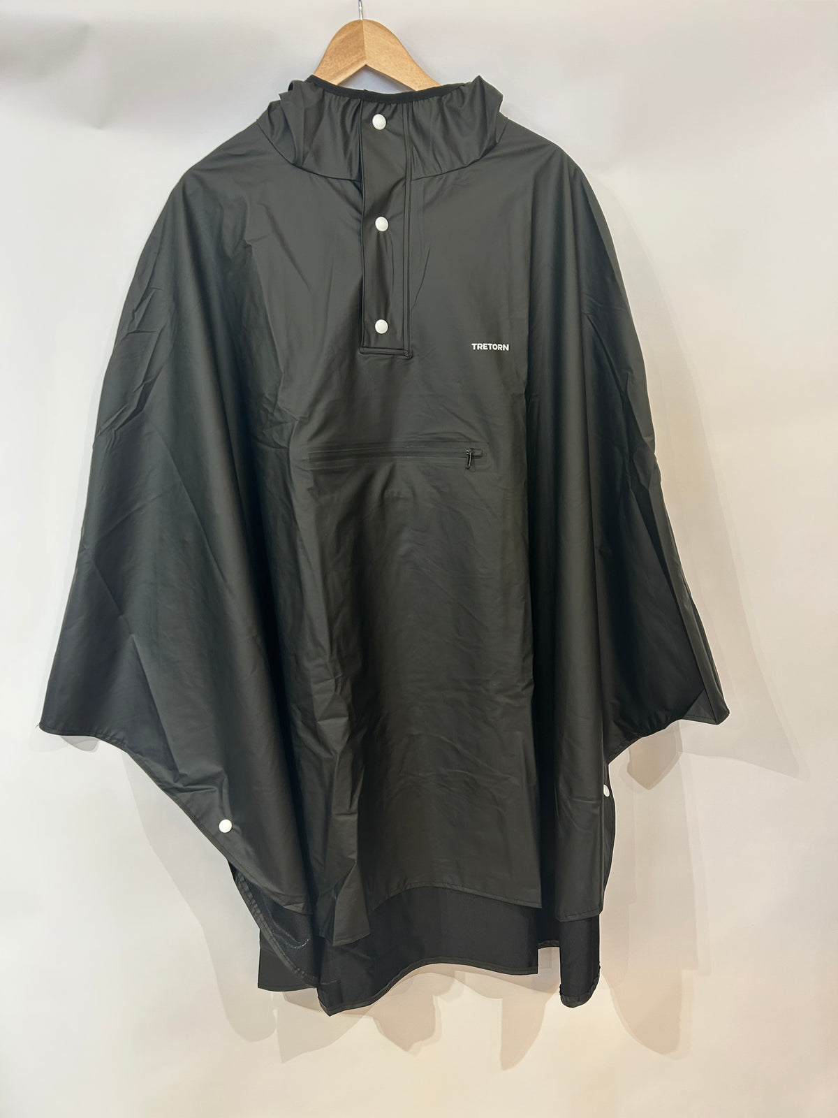 Tretorn Rain Poncho Black