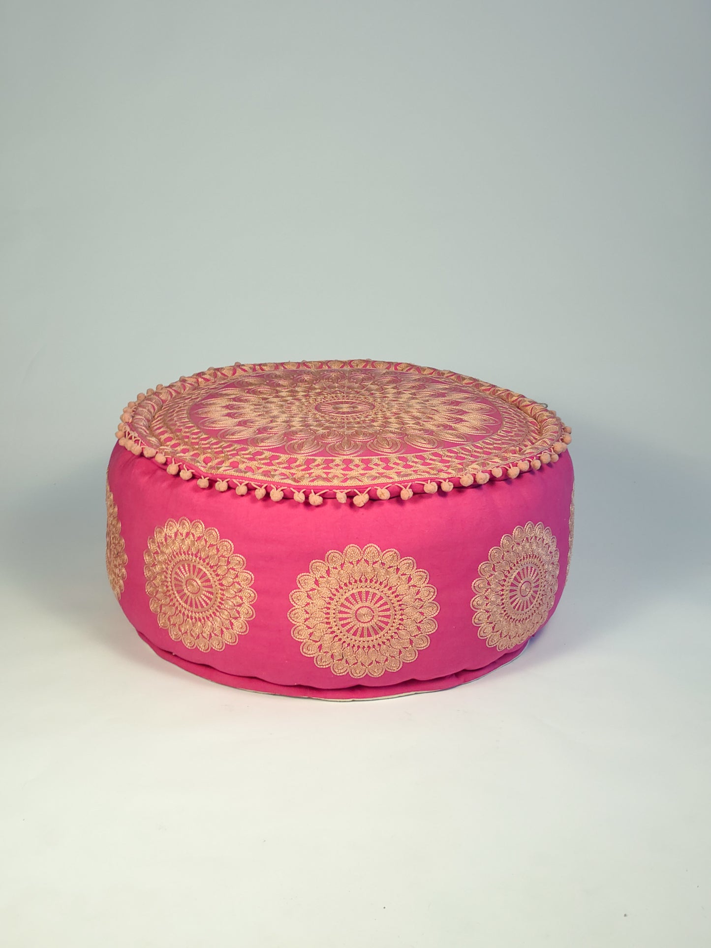 Pink Mandala Floor Cushion