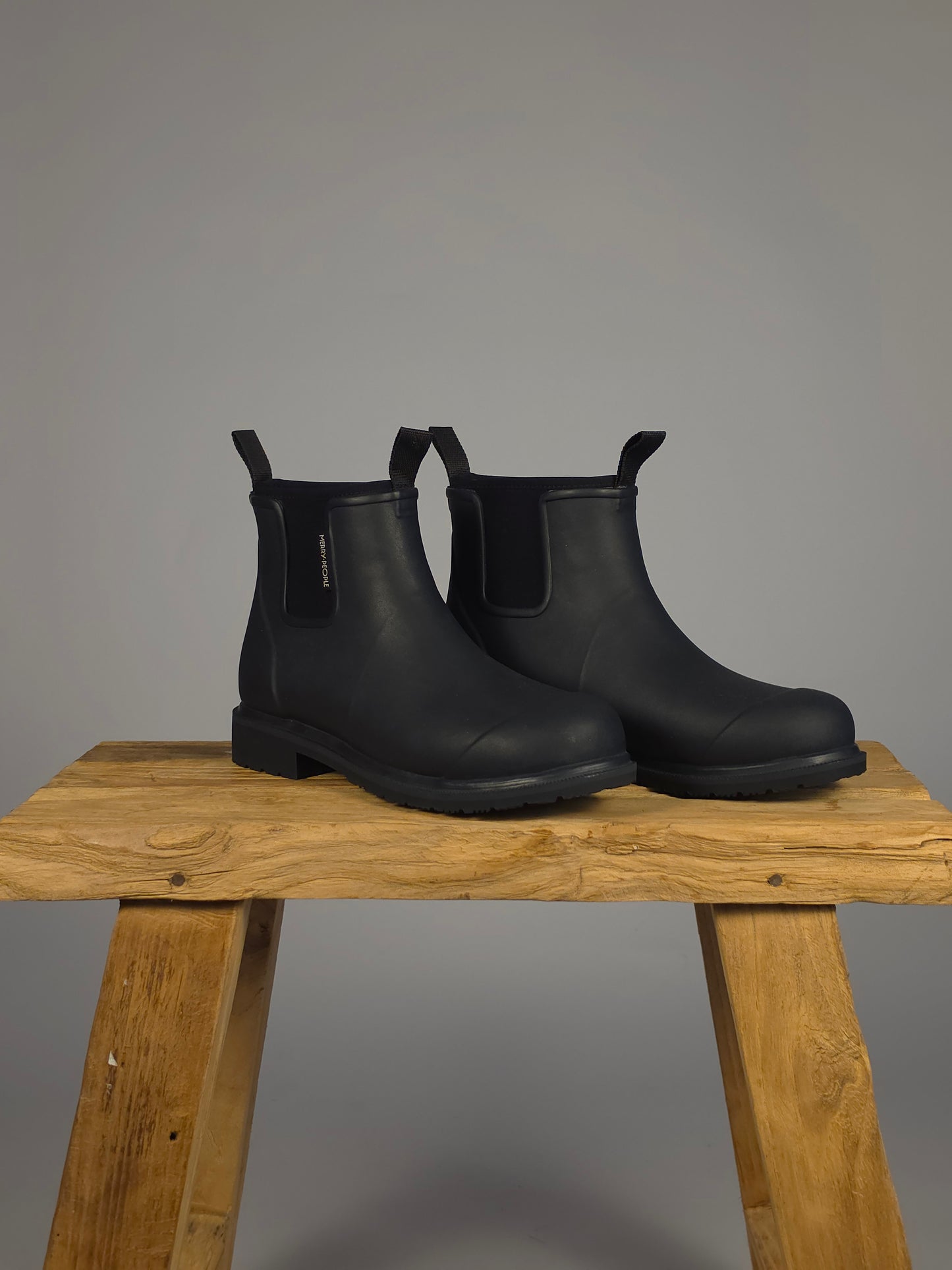 Merry People Bobbie Boots - Black & Black