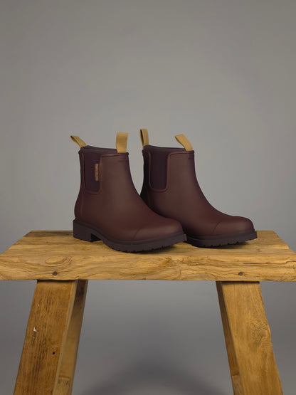 Merry People Bobbie Boots - Dark Cherry