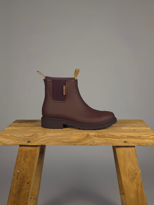 Merry People Bobbie Boots - Dark Cherry