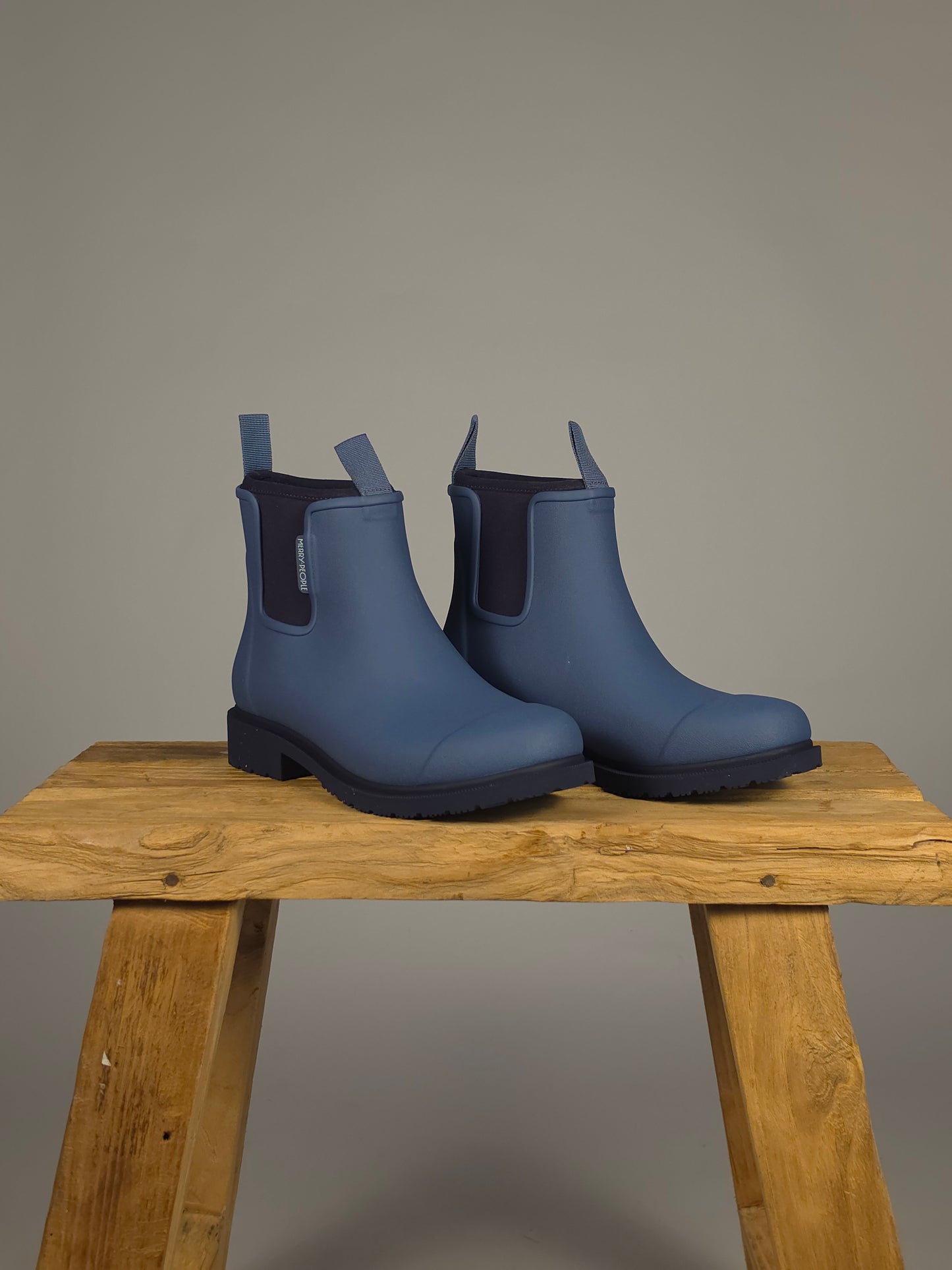 Merry People Bobbie Boots - Denim Blue