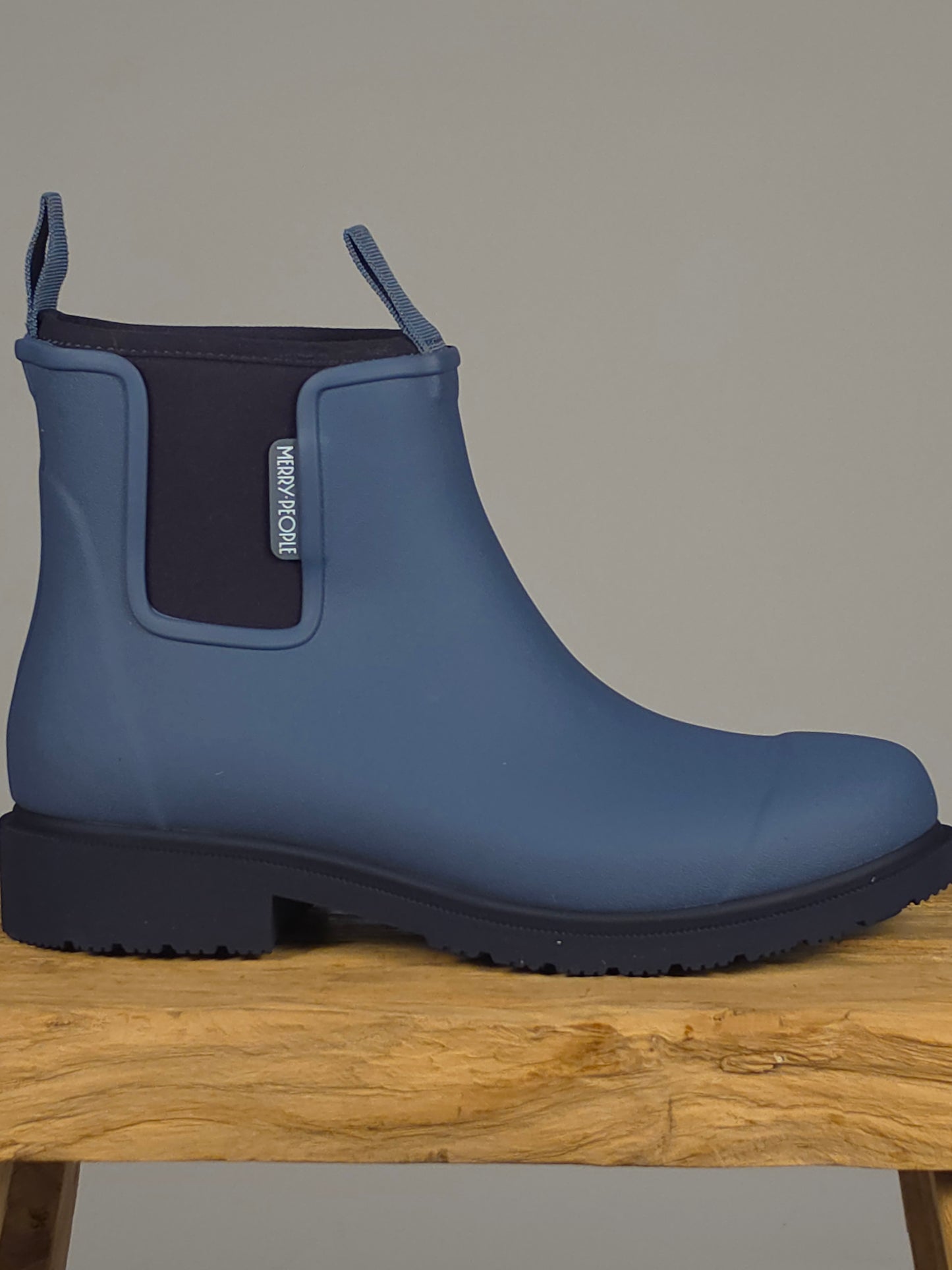Merry People Bobbie Boots - Denim Blue