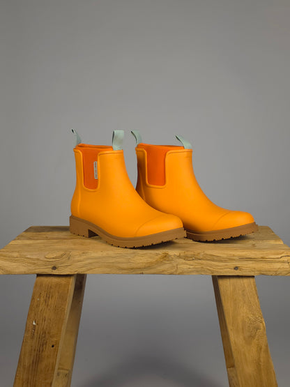 Merry People Bobbie Boots - Sherbet Orange
