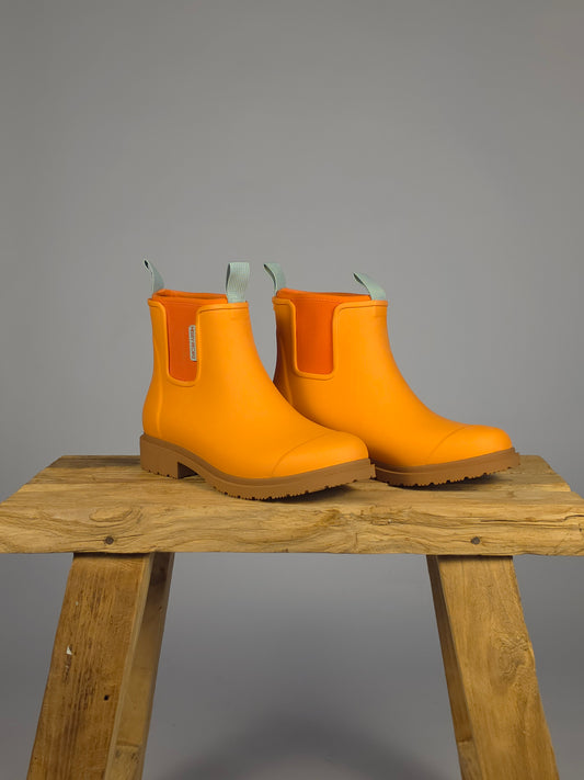 Merry People Bobbie Boots - Sherbet Orange