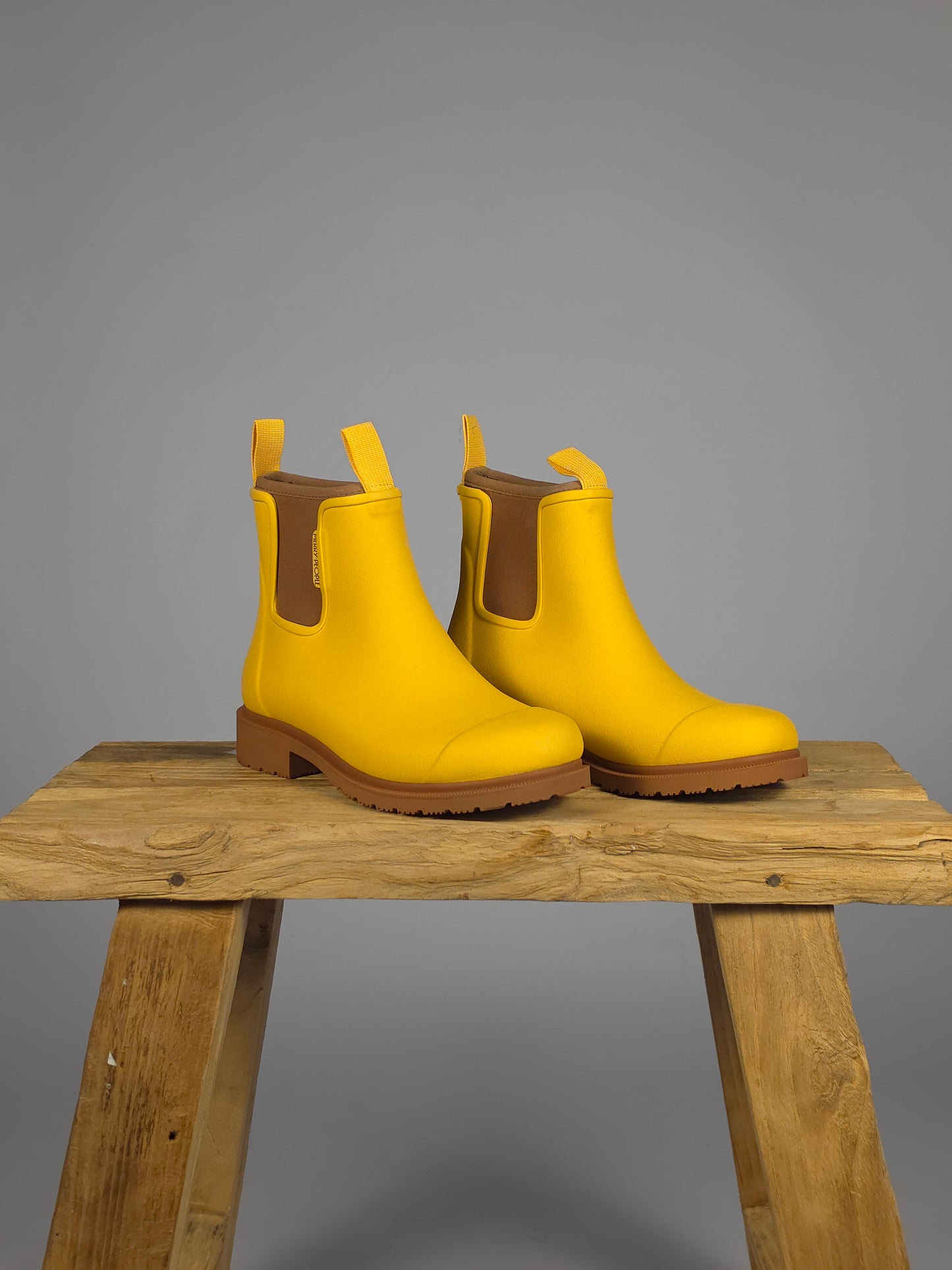 Merry People Bobbie Boots - Sunflower Yellow