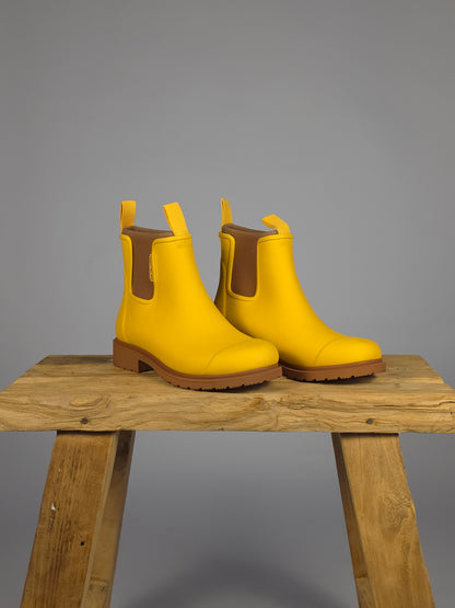 Merry People Bobbie Boots - Sunflower Yellow