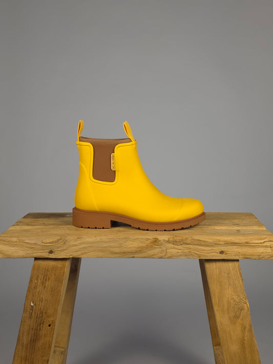 Merry People Bobbie Boots - Sunflower Yellow