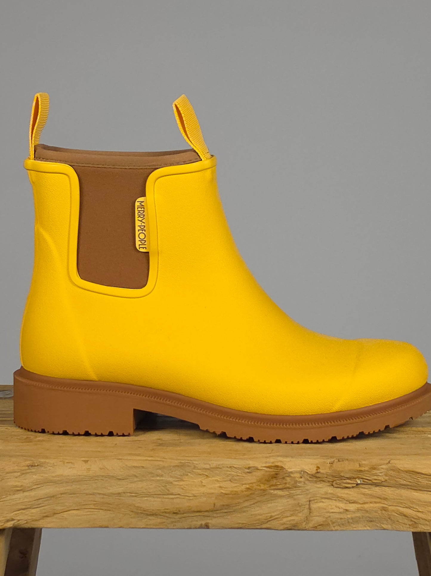 Merry People Bobbie Boots - Sunflower Yellow